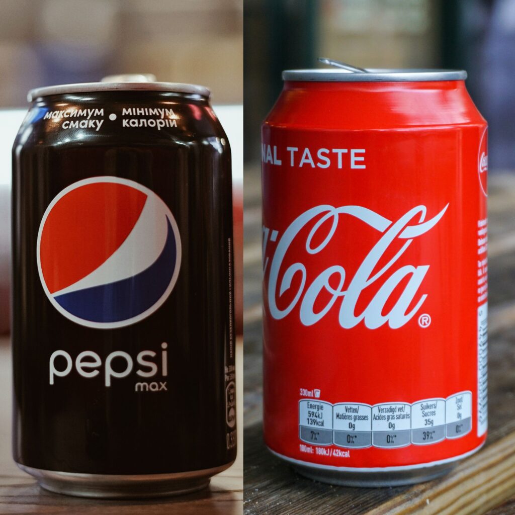 coca cola vs Pepsi