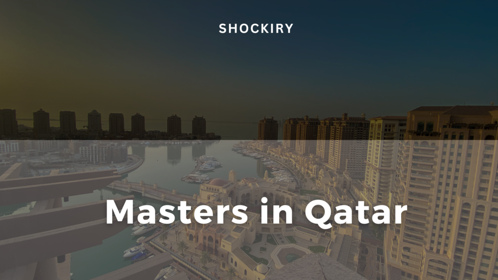 Masters in Qatar: Unlocking Opportunities in Education