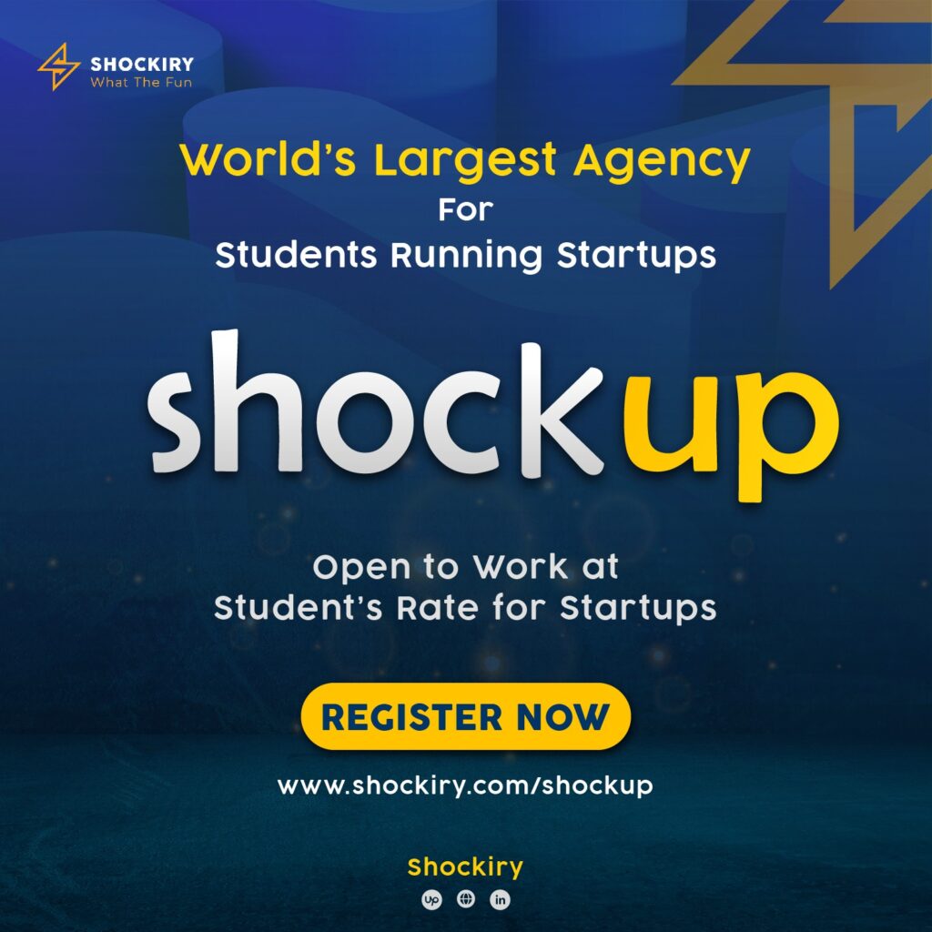Meet ShockUP by Shockiry, the proactive social media marketing agency that collaborates with you to boost your student-led startup to greater heights. Our mission is to unlock the potential of student entrepreneurship and transform it into effective online tactics. We understand the power of social media and our highly skilled specialists are committed to building authentic relationships that go beyond creating a digital footprint.